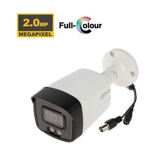 Dahua telecamera Bullet Full Color 1080p 2Mp - HAC-HFW1239TLM-A-LED (3.6mm) S