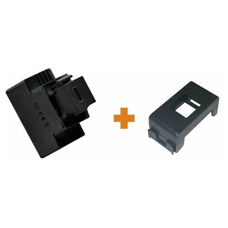 Fanton caricatore 1 USB-C 3A Ricarica rapida 18W da incasso Gewiss Playbus - 82902