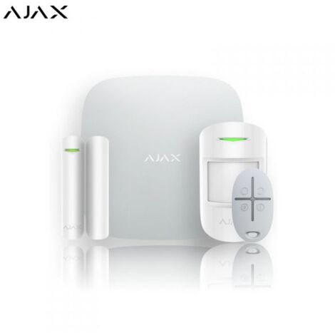 Ajax Kit antifurto wireless HUB2 +GSM(4G) +LAN - Foto verifica - bianco 51174 - 42964