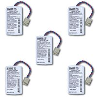 Batsecur 5 batterie litio compatibile BATLI05 Logisty Hager 3,6V 5,4Ah - BAT05