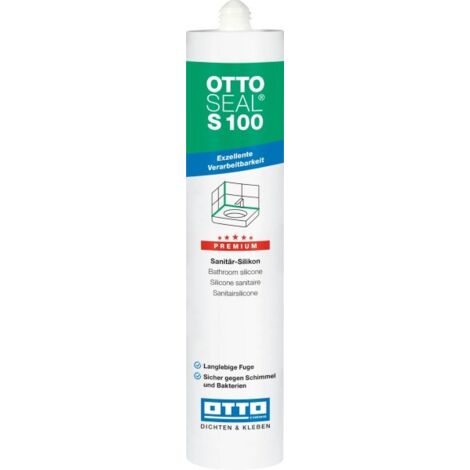 OTTOSEAL S 100 C910 silbergrau 17 300ml Sanitär-Silikon