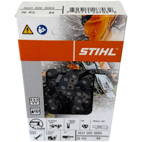 Chaîne tronçonneuse STIHL 36210000084 Pas : 3/8" Jauge : 1.6 Maillons : 84