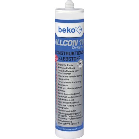 Beko Allcon 10 Konstruktionsklebstoff 310ml beige 260100310