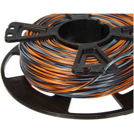 STIHL 00009304304 CF3 PRO MÄHFÄDEN KREUZFÖRMIG MIT CARBONANTEIL, ORANGE, 2.7MM 55M