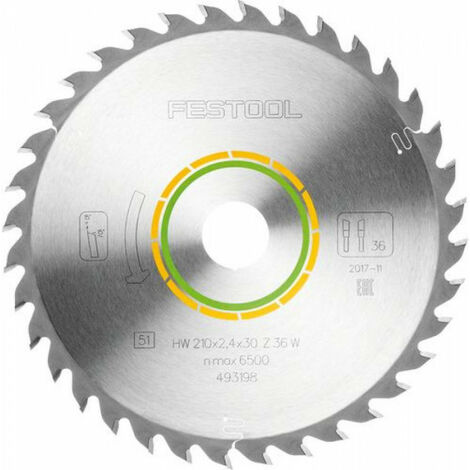 HM Kreissägeblatt 210 x 2,6 x 30 Z= 64 W für Festool Bosch Hitachi Metabo Makita 