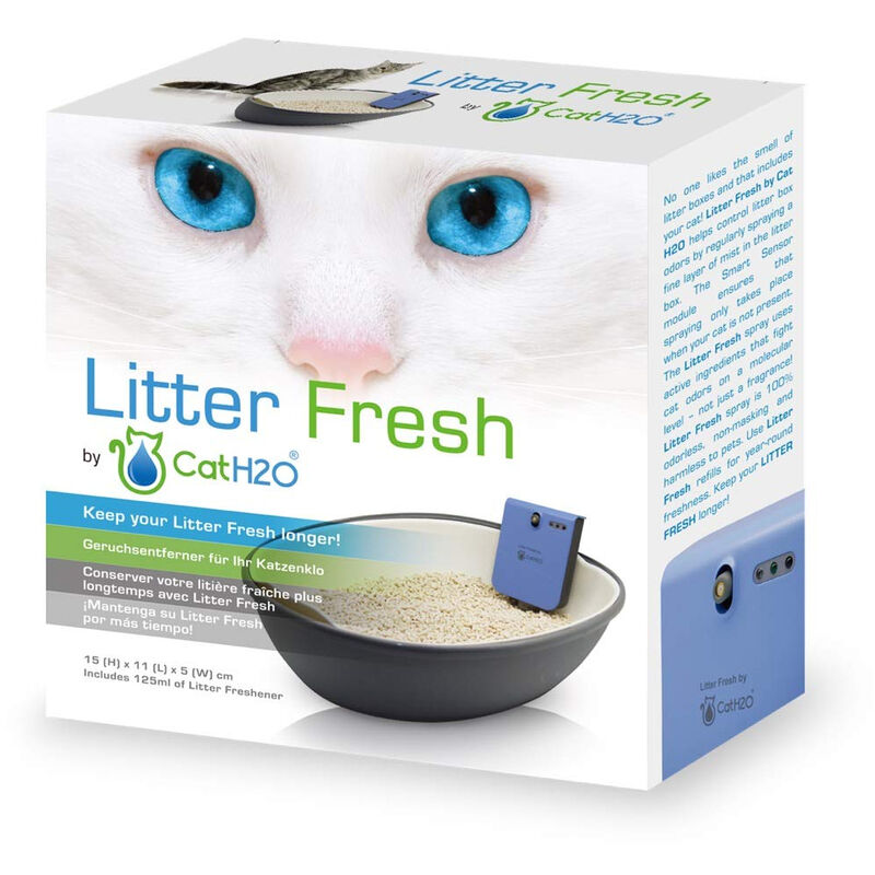 CATH2O LITTER FRESH NEUTRALIZZA ED ELIMINA ODORI LETTIERA PER GATTI  AUTOMATICO