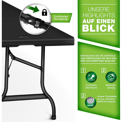 Klapptische aus Kunststoff (2026) Bestseller