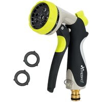 Gartenbrause Handbrause Schlauchbrause Sprühpistole Wasserspritze Waschen Metall 