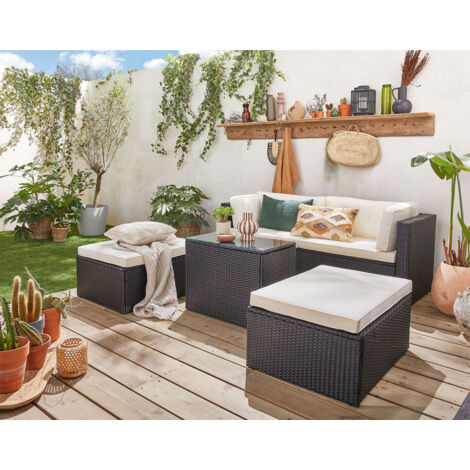 Otaki Salon Bas De Jardin Modulable 5 Places R sine Tress e Noire otaki-salon-bas-de-jardin-modulable-5-places-r-sine-tress-e-noire