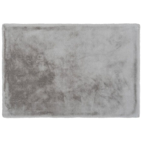 Joy - tapis rectangulaire - fausse fourrure - gris (1/5)