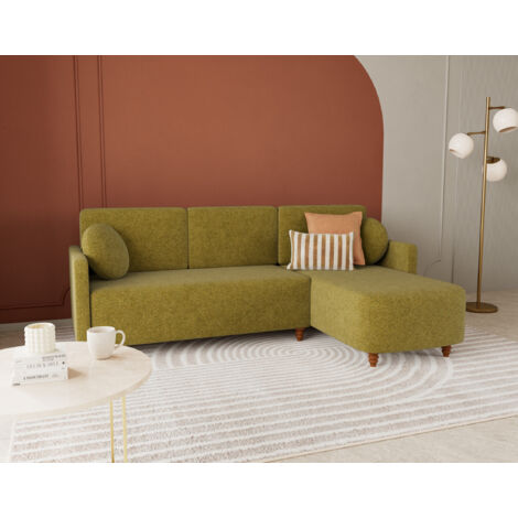 Calypso - canapé d'angle réversible 4 places convertible avec coffre en ...
