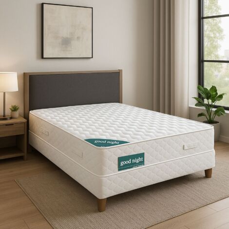 Matelas 140x190 - Hauteur 21 Cm - Densité 35 Kg/m3 - Soutien TRES FERME - Confort Optimal - Usage Quotidien - Idéal Pour Dormir - MATELAS GOODNIGHT (1/4)