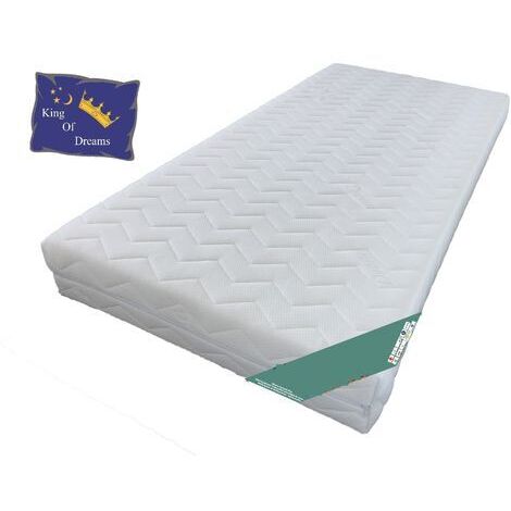Matelas 19 Cm Très Ferme Mousse Indéformable + Oreiller - Pour Sommier Articulé