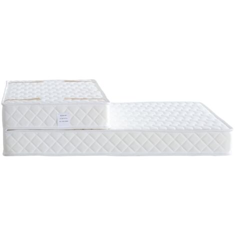 Matelas Ferme pour Canapé Lit 140x190 x 15 cm - 5 Zones de Confort