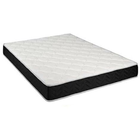 Lot de 2 matelas face de contact latex 80 Kg-m3  Aertech 35 Kg-m3 80x190 x 20 cm Souple 7 Zones de Confort - Trs Respirant