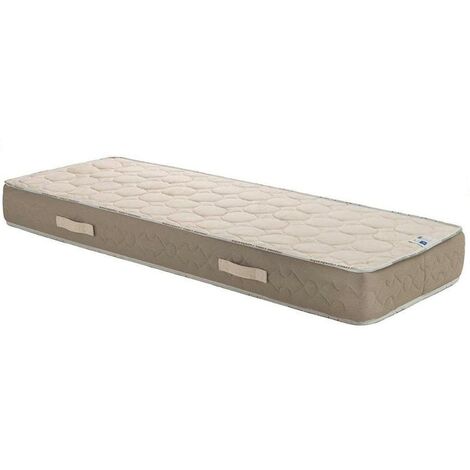 Lot de 2 Matelas 80x200 + Sommier + pieds + Oreiller Mémoire +