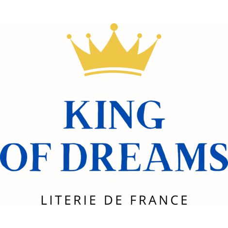 King of Dreams Lot de 2 Matelas 80x200 x 23 cm + 2 Sommiers +