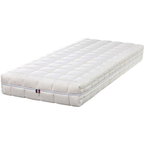 Lot de 2 Matelas Face face de contact latex 75 Kg-m3 Face Mmoire de forme 65 Kg-m3 90x190 x 20,5 cm Ferme - Spcial Sommier... (1/5)