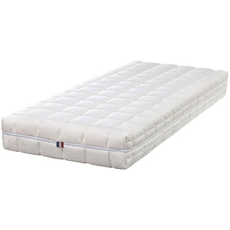 Lot de 2 matelas 80x200 x 20 cm souple + oreiller visco + 2 alèses