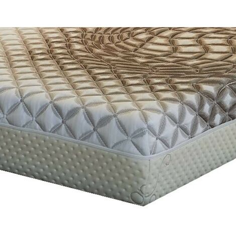 Matelas 140x190 Ferme Déhoussable Housse Lavable À 30° Mousse Poli