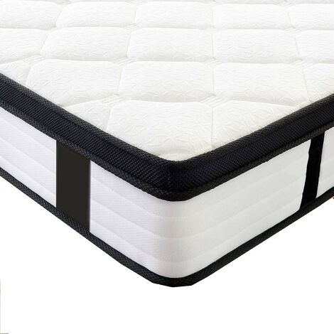 Nuits D'Or - Matelas 120x190 cm Memoire de Forme 65 kg/m3 + Alese