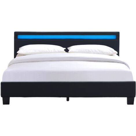 Sommier Tapissier DEWINNER 140x190cm - Blanc - 26 Lattes Et 6 Pieds Renforcés