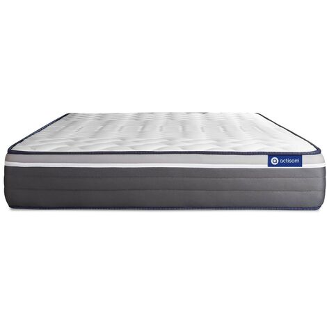 Matelas Actilatex plus 200 x 200 cm Latex et mémoire de forme - Epaisseur:26cm