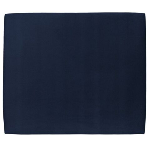 Tete de lit Tapissée Velours Bleu L 180 cm - Ep 10 cm rembourré (1/4)