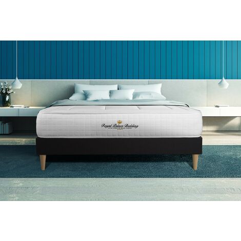 Ensemble Matelas latex ep15cm 140x190cm + Sommier