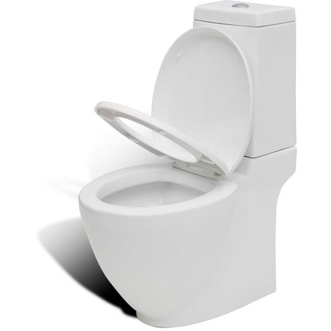 Meuble Déco, Toilette en céramique, Pack WC complet