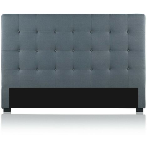 INTENSEDECO Tête de lit capitonnée Premium Tissu 180cm Gris - Tête de lit INTENSEDECO Tête de lit capitonnée Premium Tissu 180cm Gris - Tête de lit