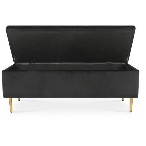 Banquette Frida en velours vert et métal doré Style Art Déco