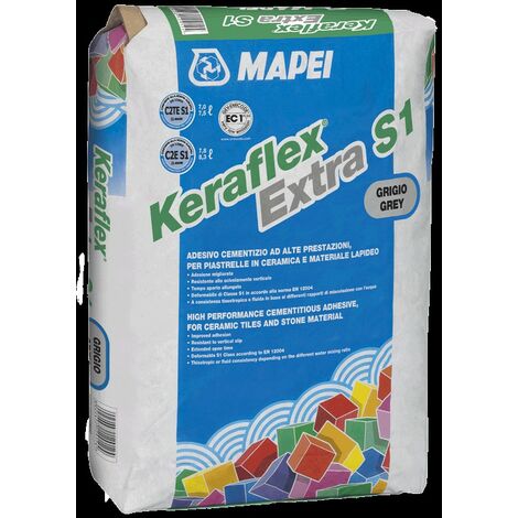 KERAFLEX EXTRA S1 GRIGIO 25KG - MAPEI
