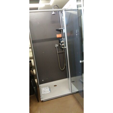 SISTEMA DOCCIA TERMOST.INOX CURVA - CALIBE (1/2)
