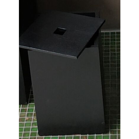CESTINO PORTA RIFIUTI CON COPERCHIO 20X20X30 - ANTONIO LUPI (1/2)