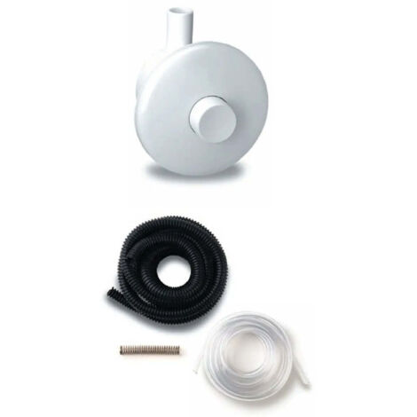 Pulsante pneumatico ad incasso a parete bianco CASSETTE PUCCI