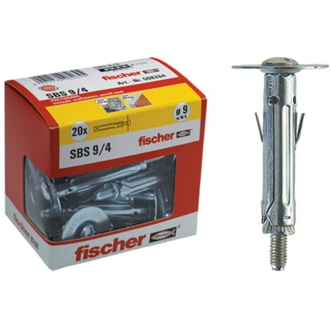 Tasselli acciaio sbs 9/3 con occhiolo chiuso - fischer