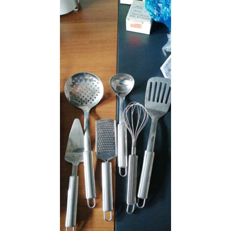 Set 6 utensili cuc.acc.inox - ibb