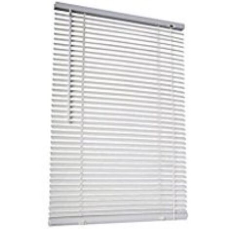 TENDA VENEZIANA IN PVC GRIGIO LAMELLE DA 25 MM 60X160 CM - EMMEBI (1/2)