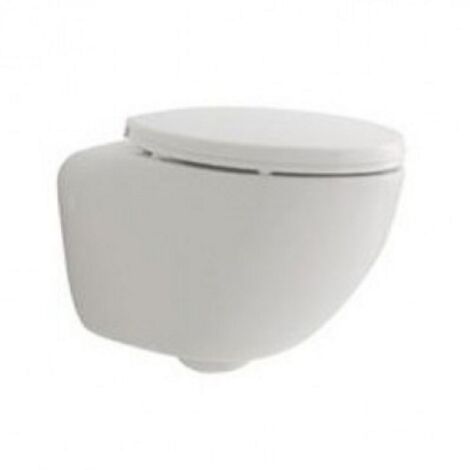 Vaso sospeso con sedile wc modello join pozzi ginori - geberit
