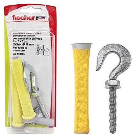 Kit tasselli e ganci - fischer