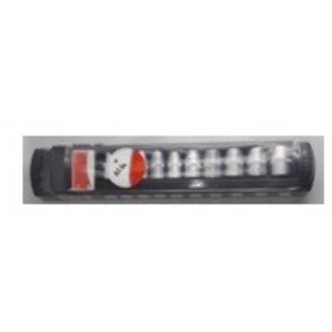 Set chiavi a bussola esagonali cromo vanadio 1/4 pz 10 - oreca new (1/2)