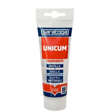 Saratoga unicum trasparente 130gr colla universale sigillante - saratoga