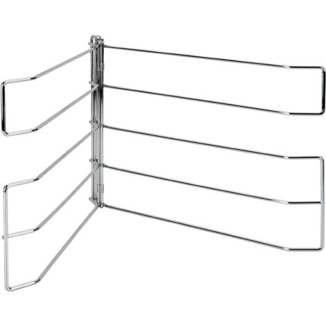 Porta teglie multiplo cromato da forno - metaltex (1/2)