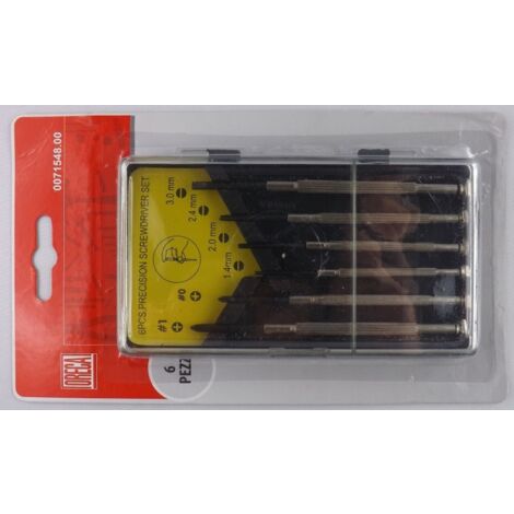 Set cacciaviti meccancio taglio croce pezzi 6 oreca - oreca new (1/2)