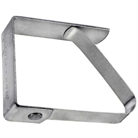 Ferma Tovaglia Ripieghevole Acciao Inox Pezzi 4 - Masidef (1/2)