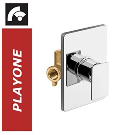 Miscelatore rubinetto playone 85 doccia incasso cromo - fir italia (1/2)