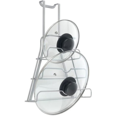 Porta Coperchi da Antina Mensola Appendere Mobili da Cucina Galileo Metaltex