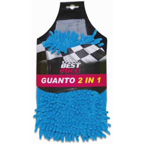 2 Guanti Da Lavaggio Auto In Microfibra - Morbidi E Delicati, Rimuovono Sporco Ostinato Senza Graffiare