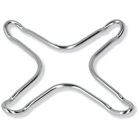 Set 2 riduttori cromati per fornelli - metaltex